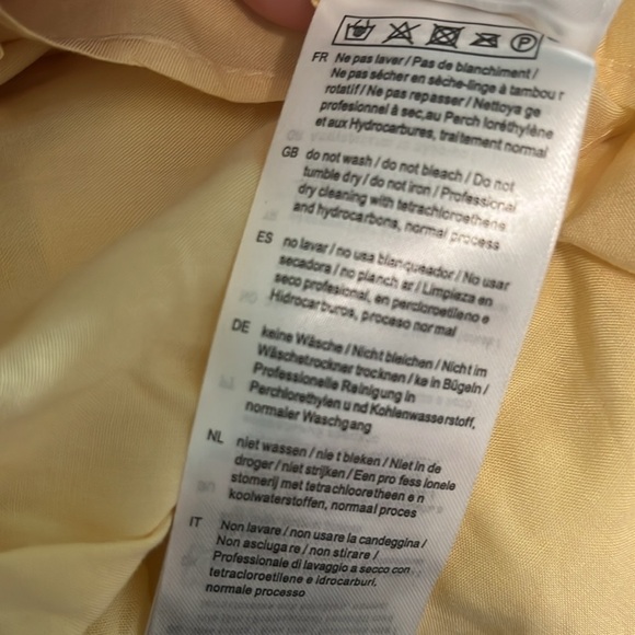 Maje Rivers Dress Embroidered Cutout Poplin Pleated Size 1 US Small Short Sleeve - Picture 12 of 14